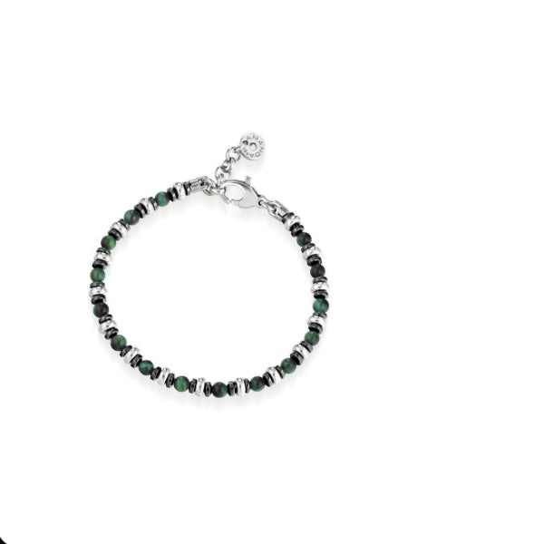 Bracciale Unisex Ananda.925 Verde Argento 925 A-QBR017.BR