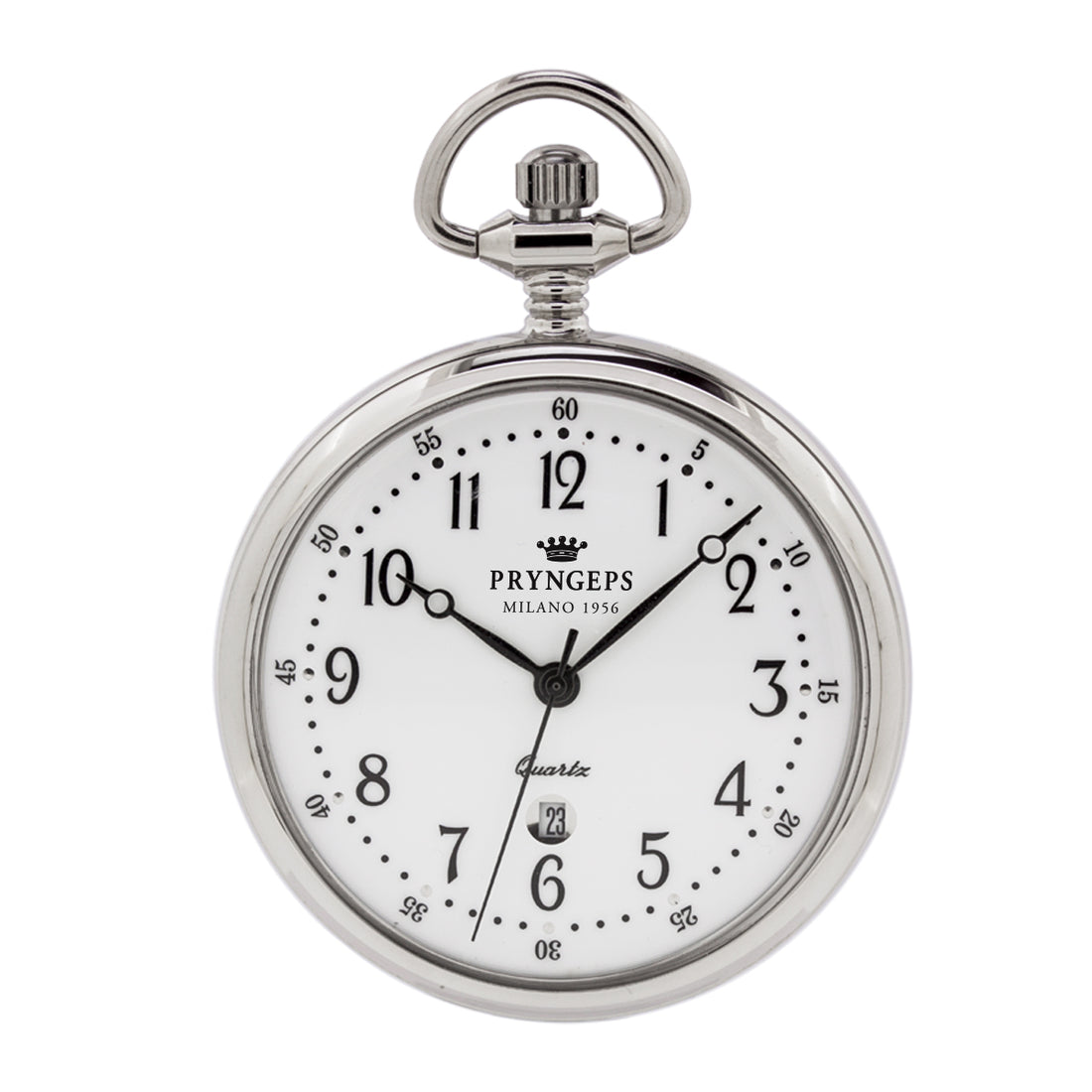 Orologio Uomo Pryngeps Da Tasca Quarzo Data Numeri T088