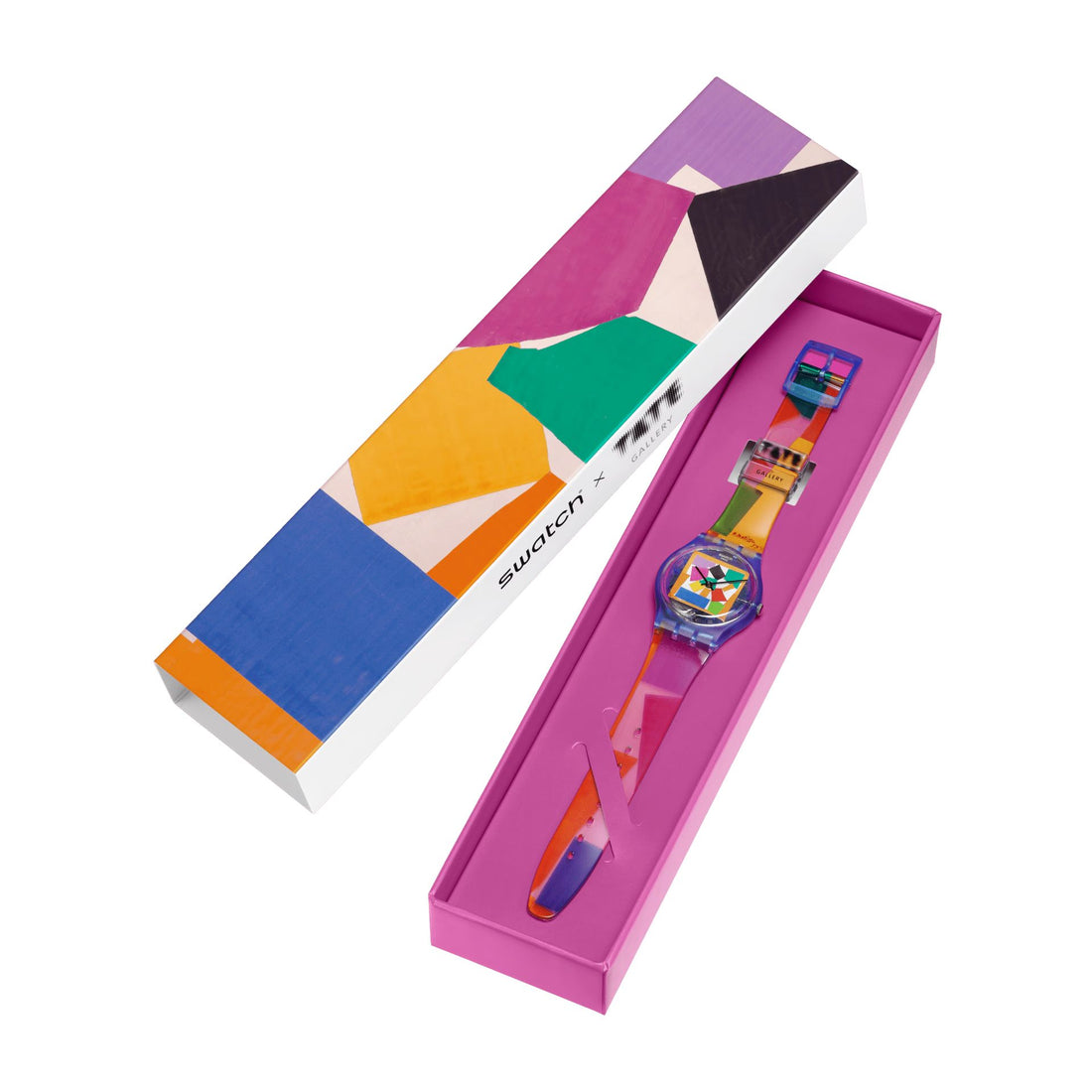 Orologio Unisex Swatch Matisse'S Snail Arcobaleno SO28Z127