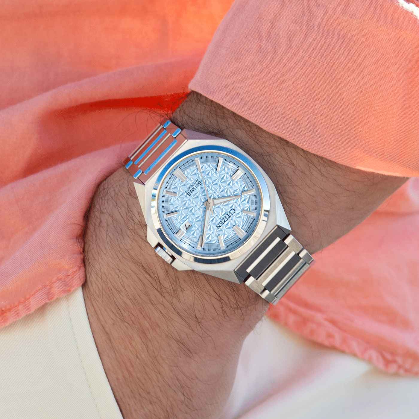 Orologio Uomo Citizen Serie 8 Edizione Limitata Turchese NB6051-59L