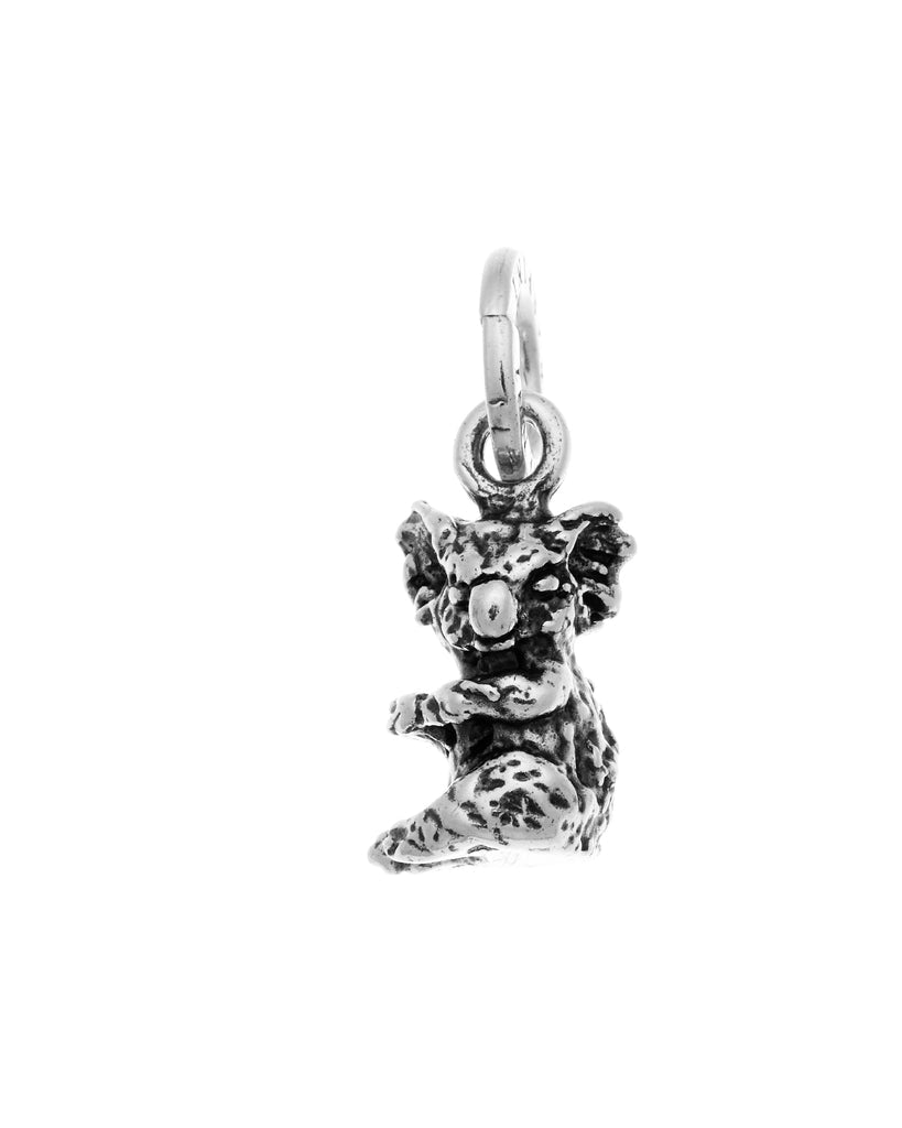 Charm Unisex Giovanni Raspini Argento 925 Animale Koala Realizzato A Mano 10195