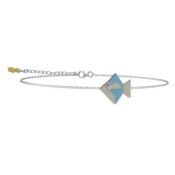 Bracciale Bambino Nanàn Argento 925 Origami Pesciolino NAN0719