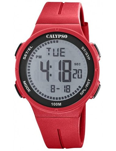 Orologio digitale Calypso Cinturino Gomma cassa in Plastica K5803/1