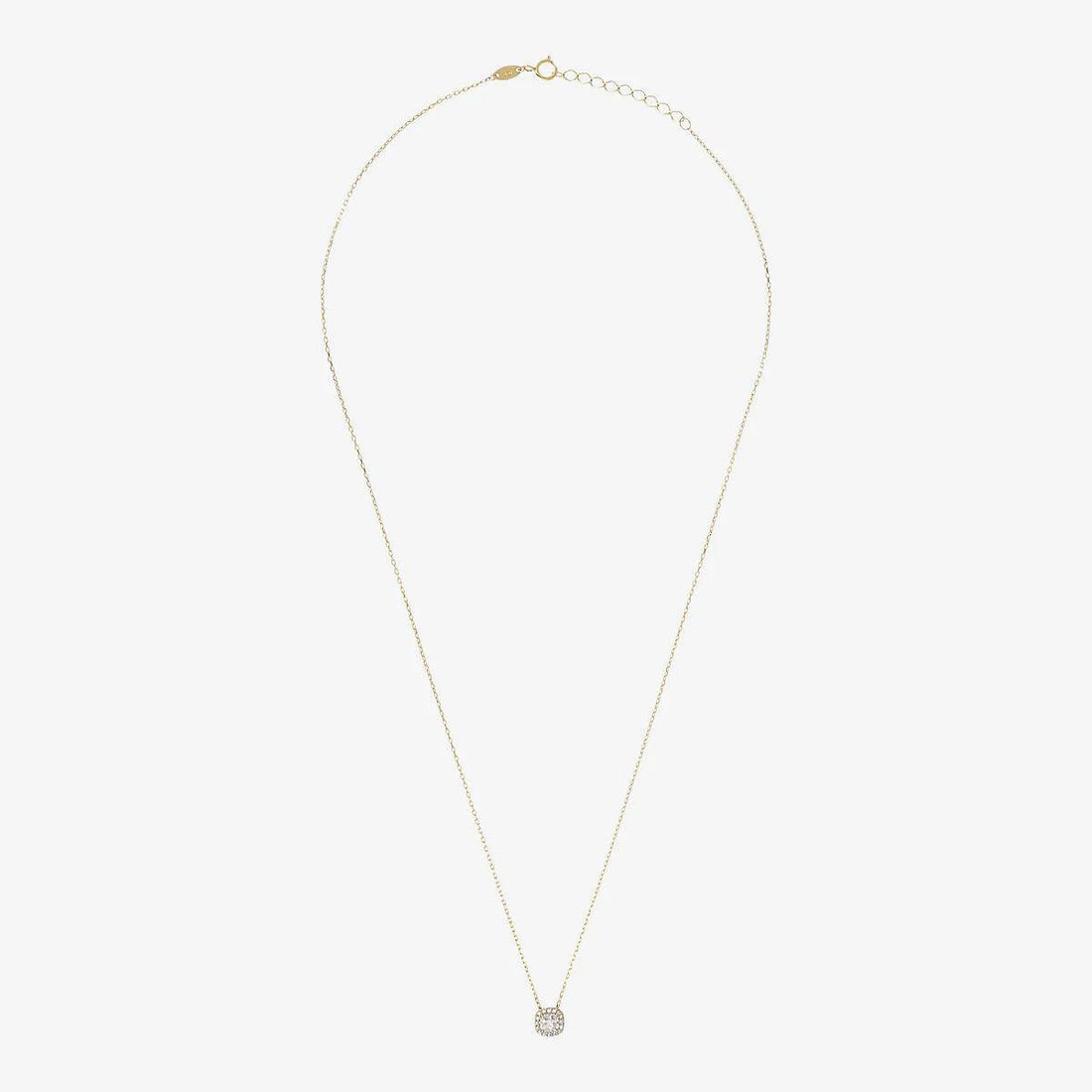 Collana Donna Milor Gold 9 KT Catena Rolò Punto Luce Multipietra WSGD90295.YG