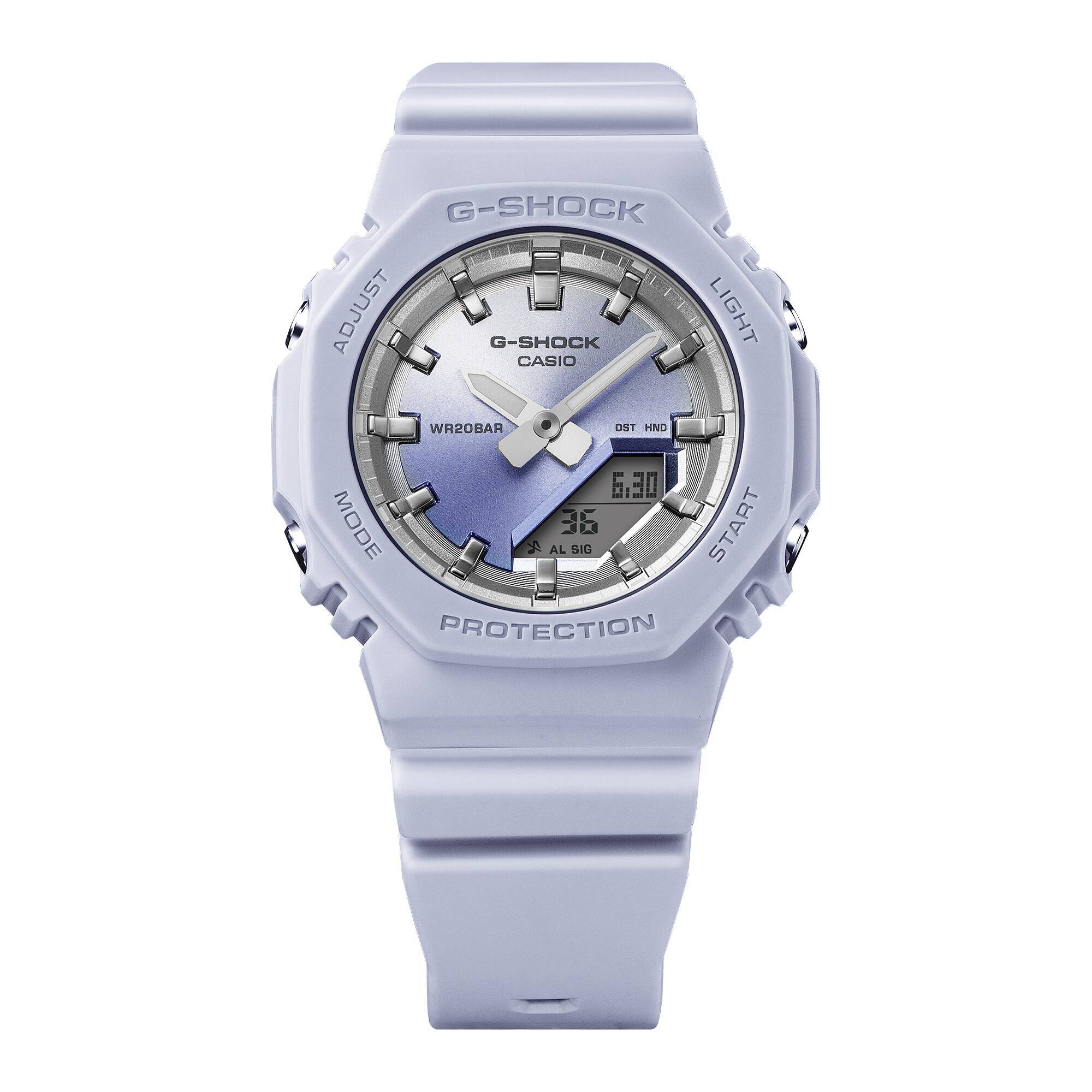 Orologio Donna Casio G-SHOCK Lilla Chiaro GMA-P2100SG-2AER