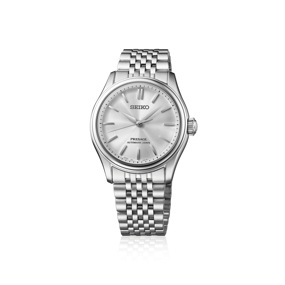 Orologio Uomo Seiko Presage Automatico Bianco Acciaio HCC001J1