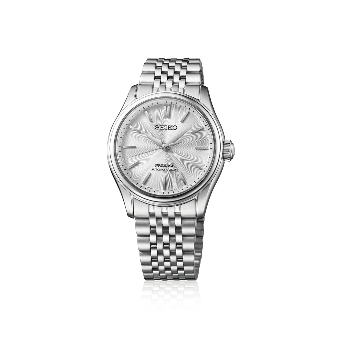 Orologio Uomo Seiko Presage Automatico Bianco Acciaio HCC001J1