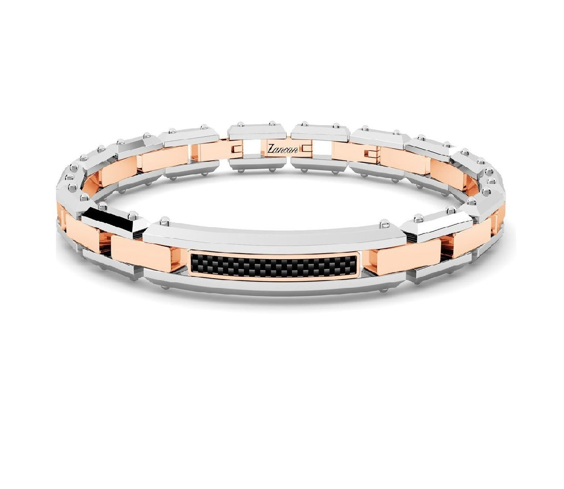 Bracciale uomo Acciaio Zancan EHB270