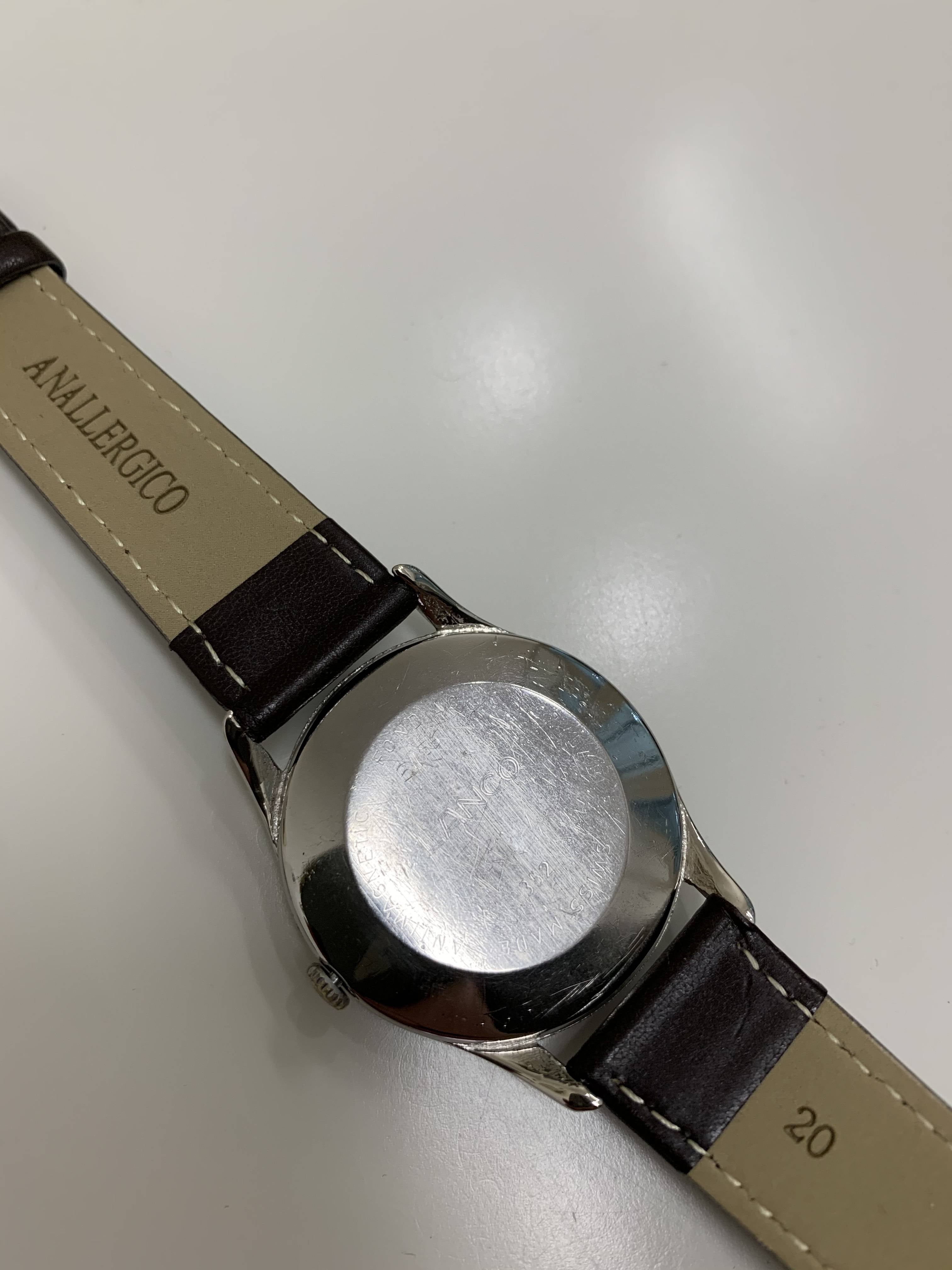Orologio Uomo Vintage Meccanico Carica Manuale Lanco 1305 Mod 11 Cassa 37