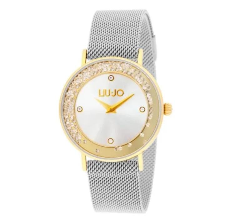 Orologio Donna Acciaio Liu Jo Luxury Dancing Zirconi Solo Tempo Quarzo