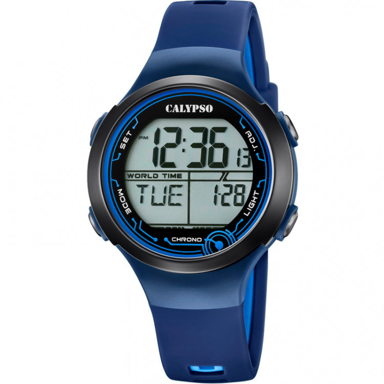 Orologio digitale Calypso Cinturino Gomma cassa in Plastica K5799/5