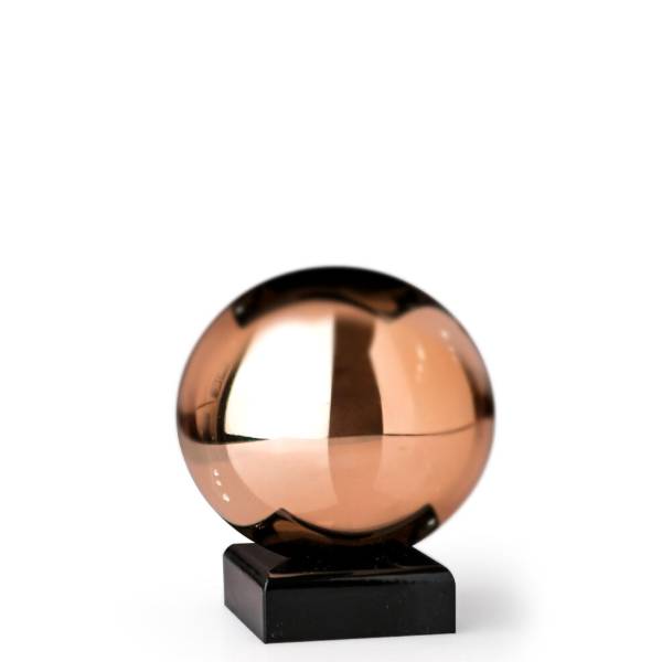 Sfera Sequenze Oro Rosa 7 cm BSF0506