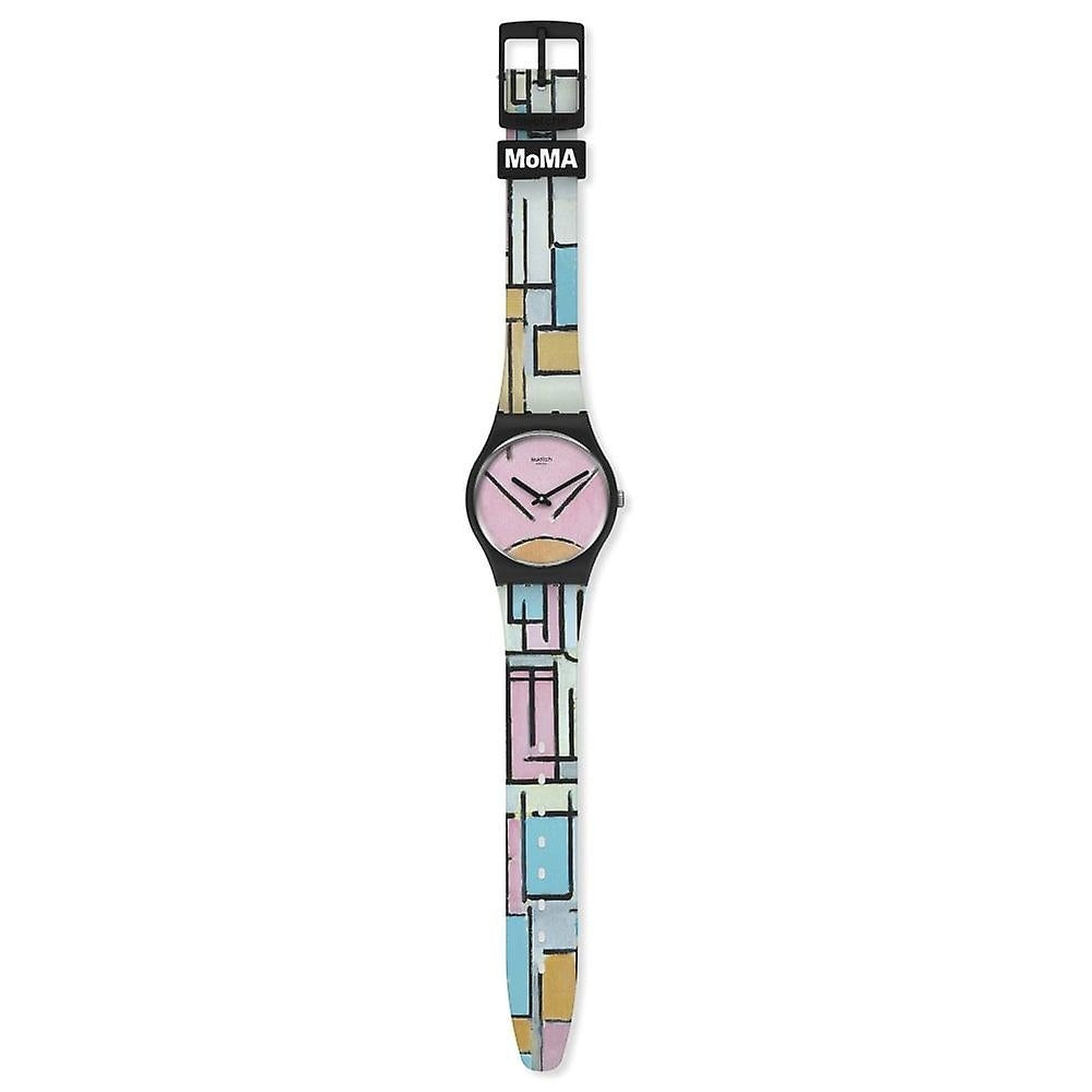Orologio Donna Swatch solo tempo MOMA Gz350 cinturino in gomma
