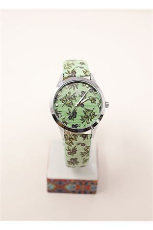 Orologio Donna Mizzica Olive Quarzo Solo Tempo Cinturino Pelle Multicolore