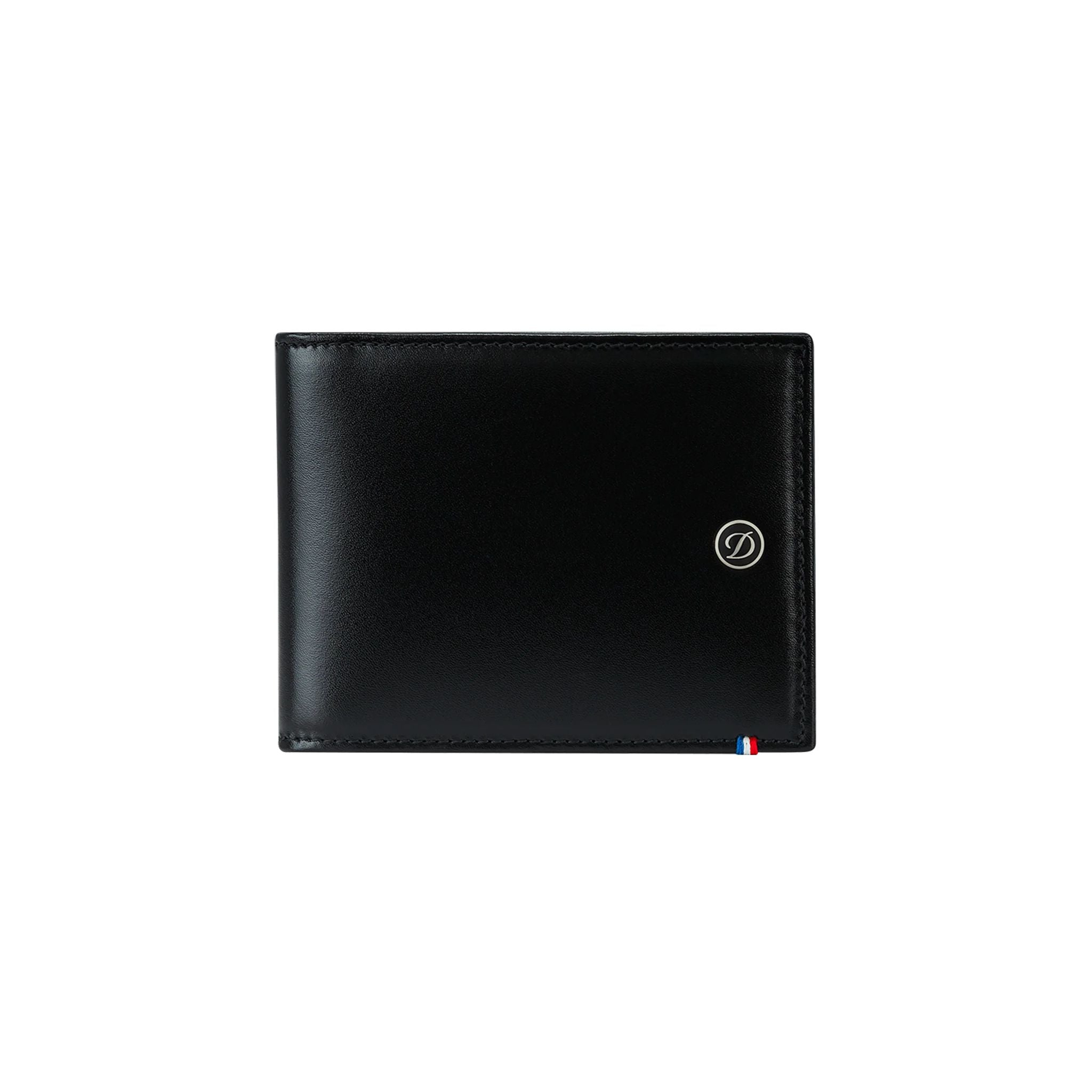 Portafoglio Uomo Dupont Pelle Nero Ferma Soldi 6 Carte Logato 180001