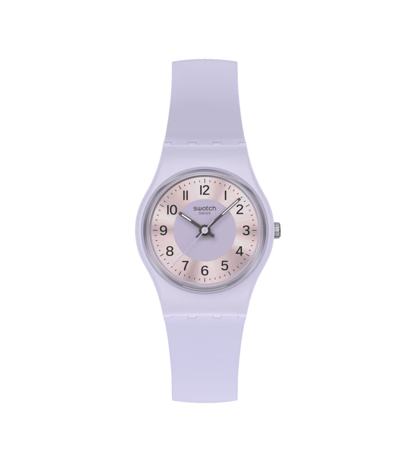 Orologio Donna Bambina Swatch LILAC LIGHTNESS Rosa Numeri LV121
