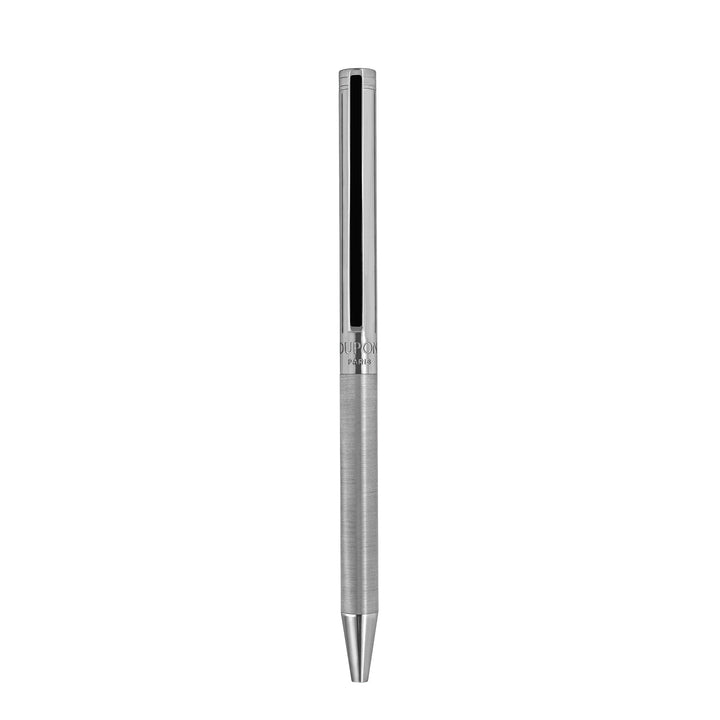 Penna Uomo Dupont Classique Sfera Acciaio Satinato Nero 045075N