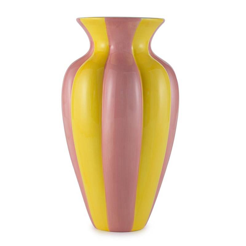 Vaso Henriette Maison Duo Rosa/Limone 30 cm D19376