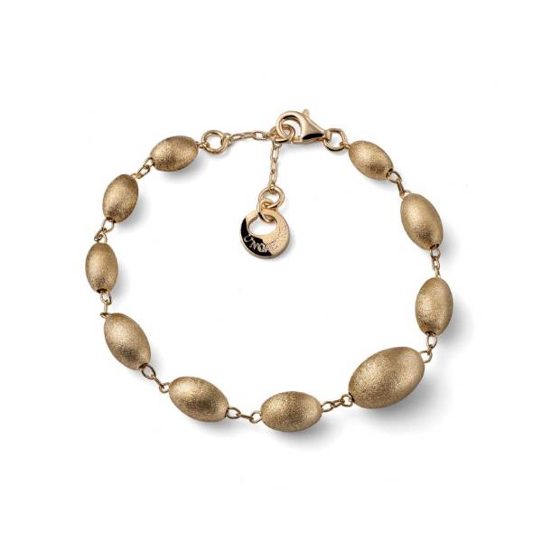 Bracciale Donna Unoaerre Boule Argento Dorato Satinato 580387