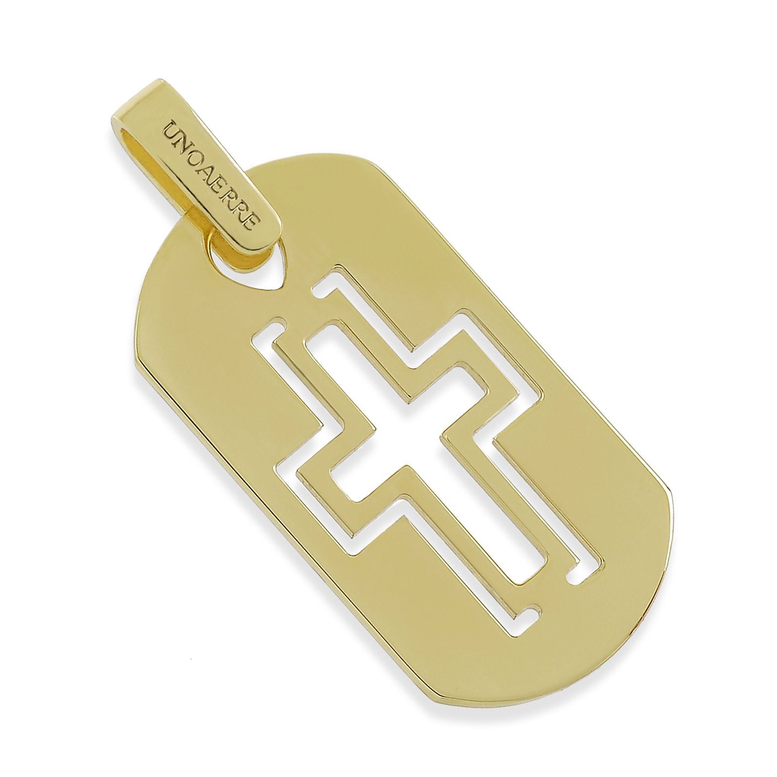 Medaglia Uomo Unoaerre Acciaio dorato 560870