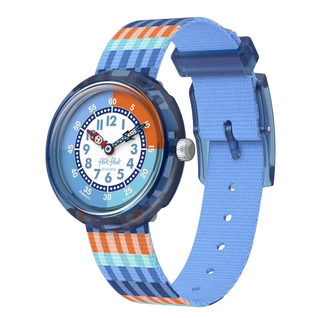Orologio Bambino Swatch Flik Flak STRIPY STRIPES ZFBNP243