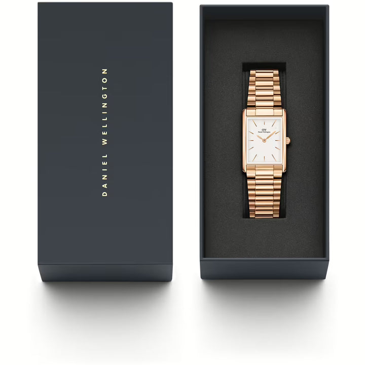 Orologio Donna Daniel Wellington Acciaio Rosè Quadro 35 x 24 mm DW00100702