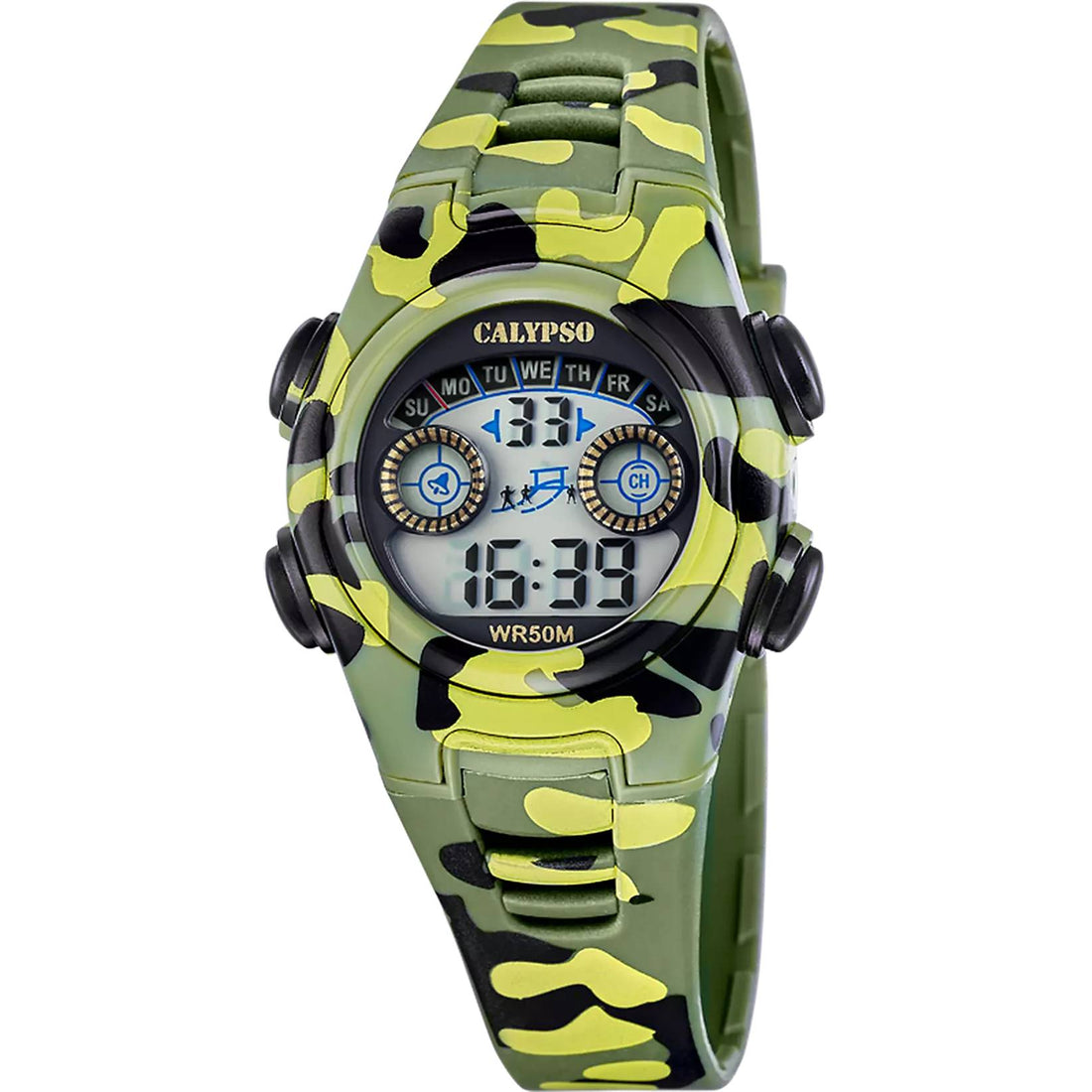 Orologio Bambino Calypso Digitale Gomma Militare Marrone K6074/1