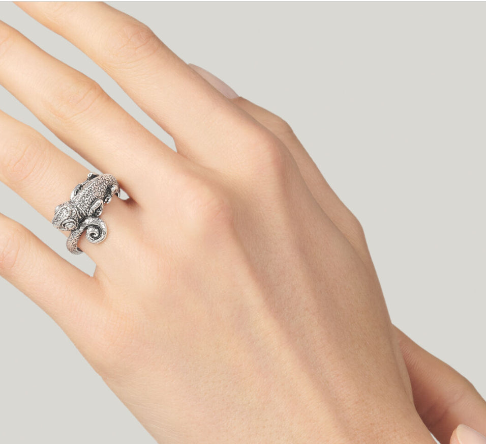 Anello Donna Giovanni Raspini Argento 925 Camaleonte 12280/14