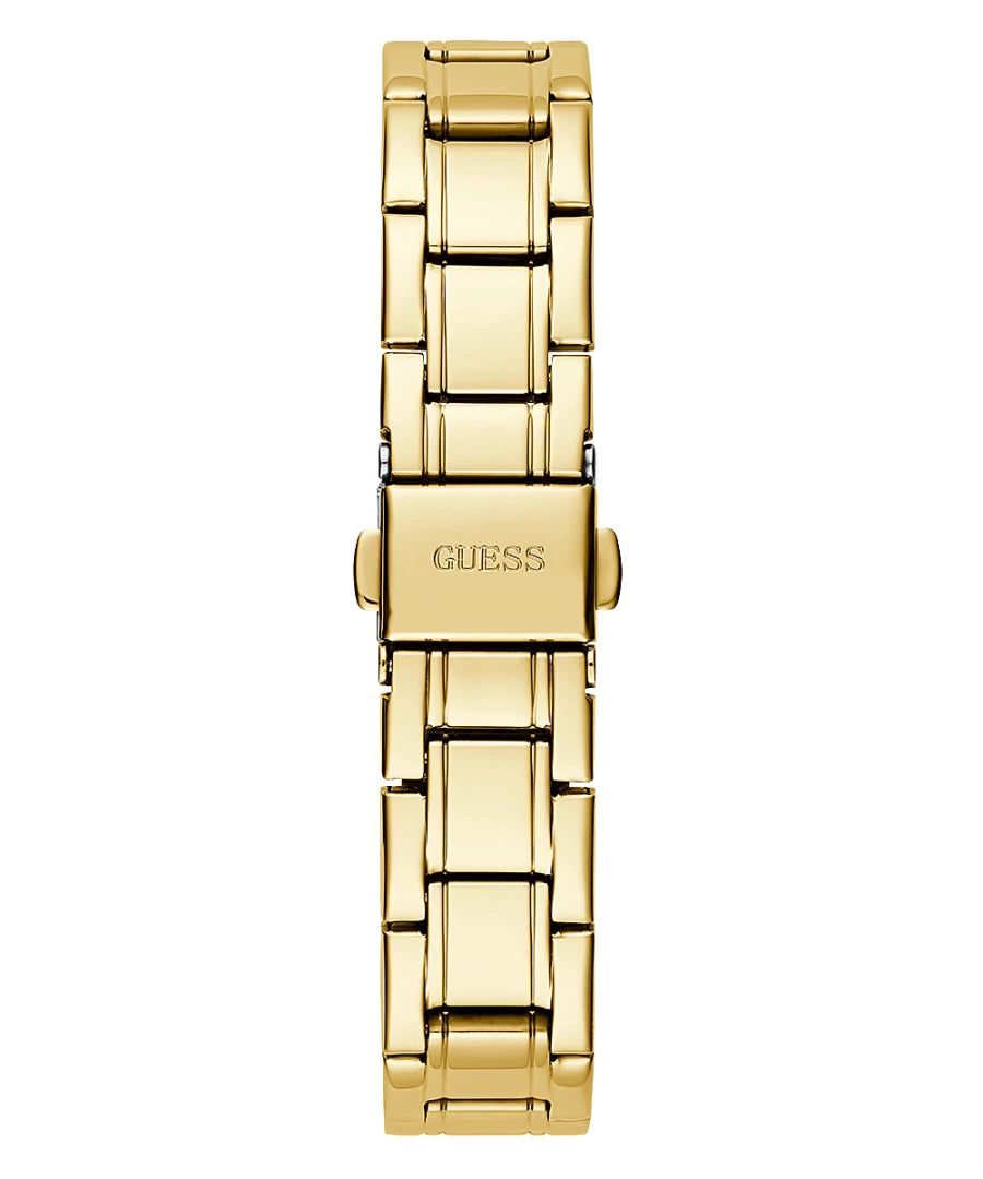 Orologio Donna Guess Quarzo Solo Tempo Zirconi Acciaio Dorato GW0468L2