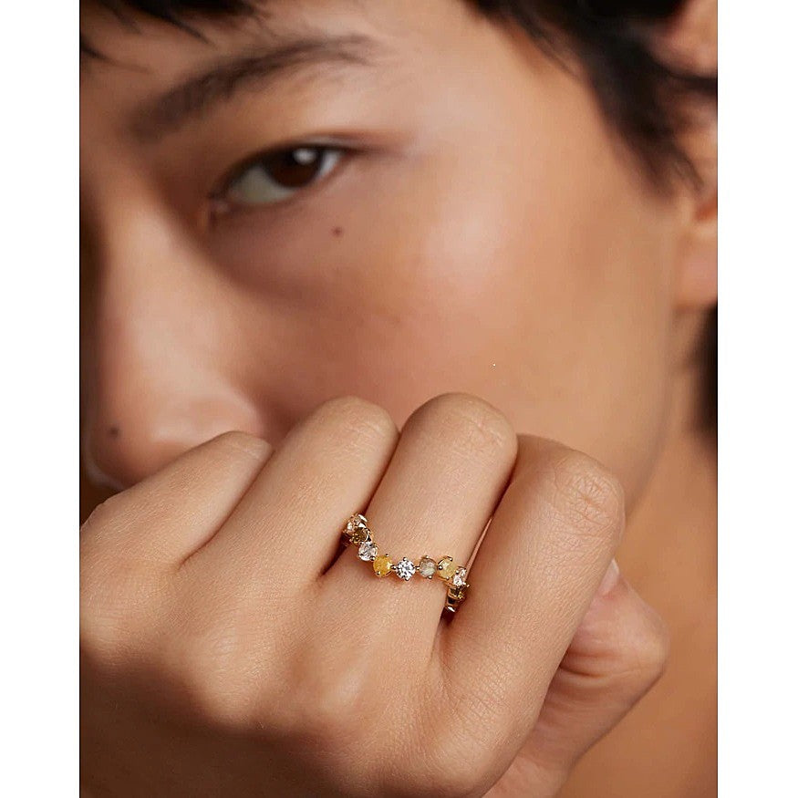 Anello Donna PDP Argento 925 Placcatura Oro Juno AN01-642-12
