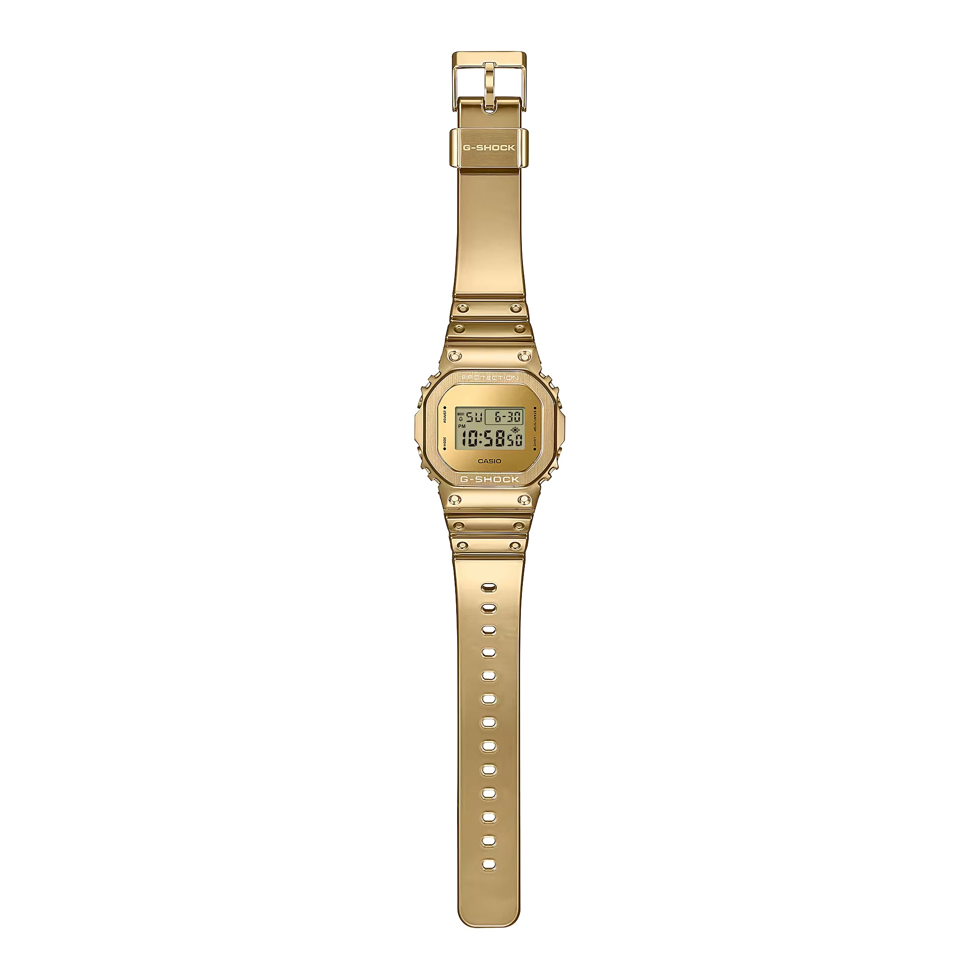 Orologio Uomo Casio G-SHOCK Resina Flex Dorata Oro GM-5600YMG-9ER