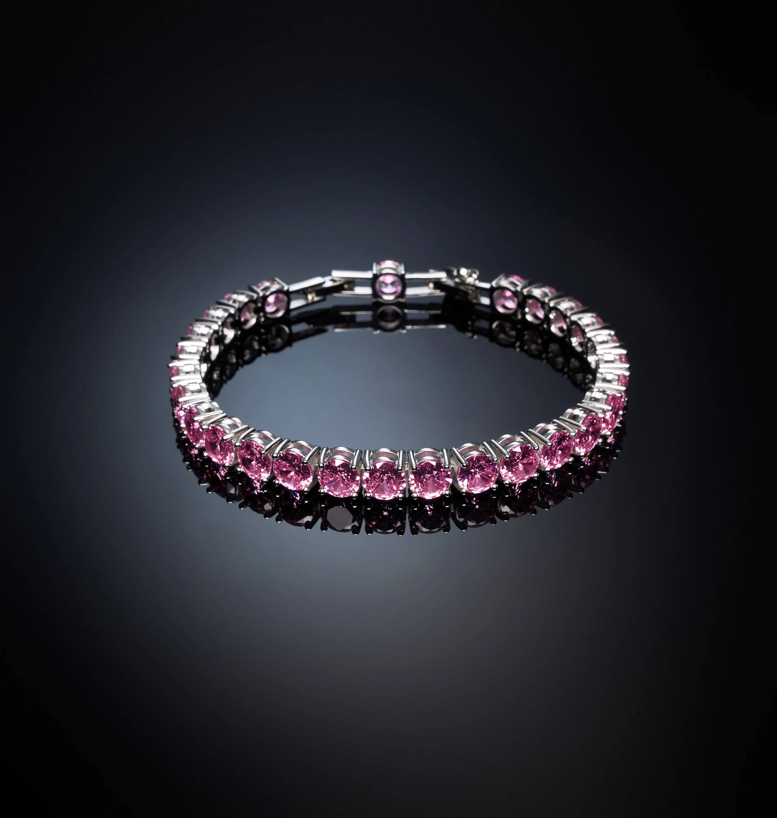 Bracciale Tennis Classic Chiara Ferragni Zirconi Rosa J19AVJ01