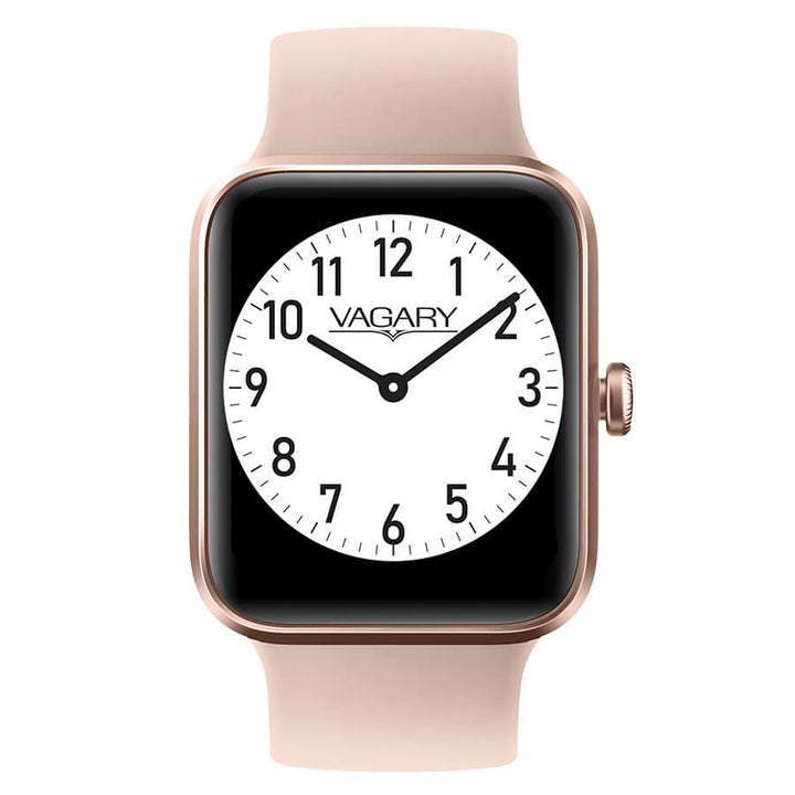 Orologio Donna Vagary Smartwatch Acciaio Rosè Gomma Rosa X02A-003VY