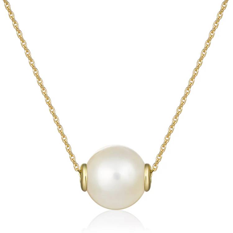 Collana Roberto Giannotti Donna Oro Giallo 9 kt Perla Passante NKT354G