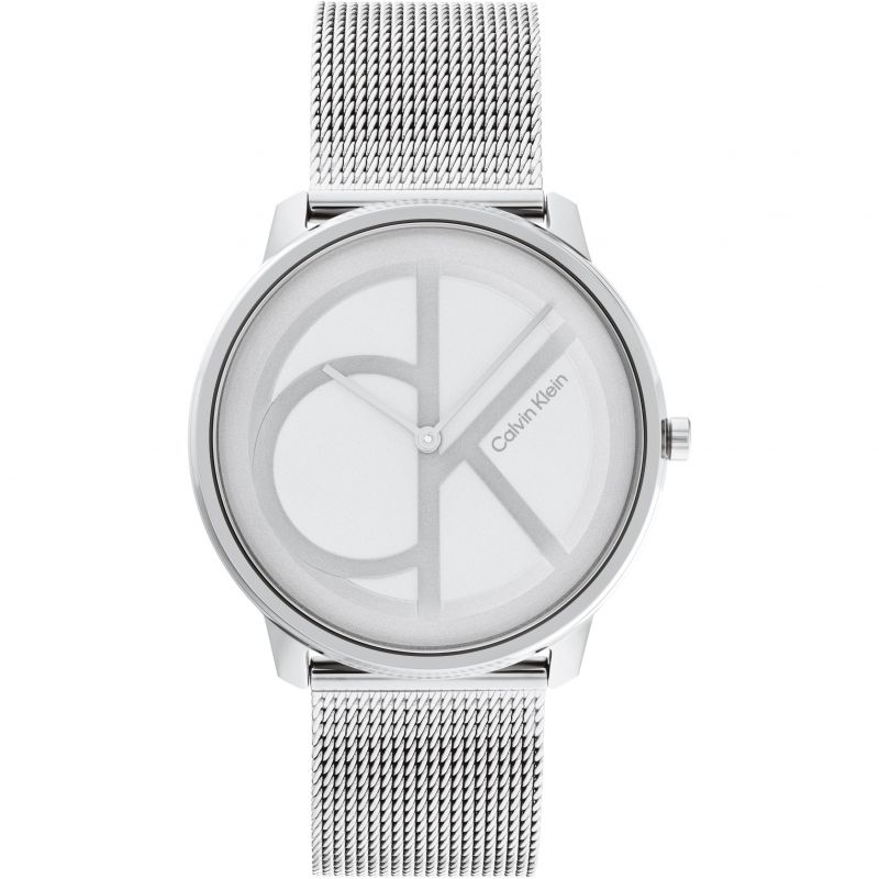 Orologio Uomo Calvin Klein Quarzo Maglia Milano Acciaio CK25200027