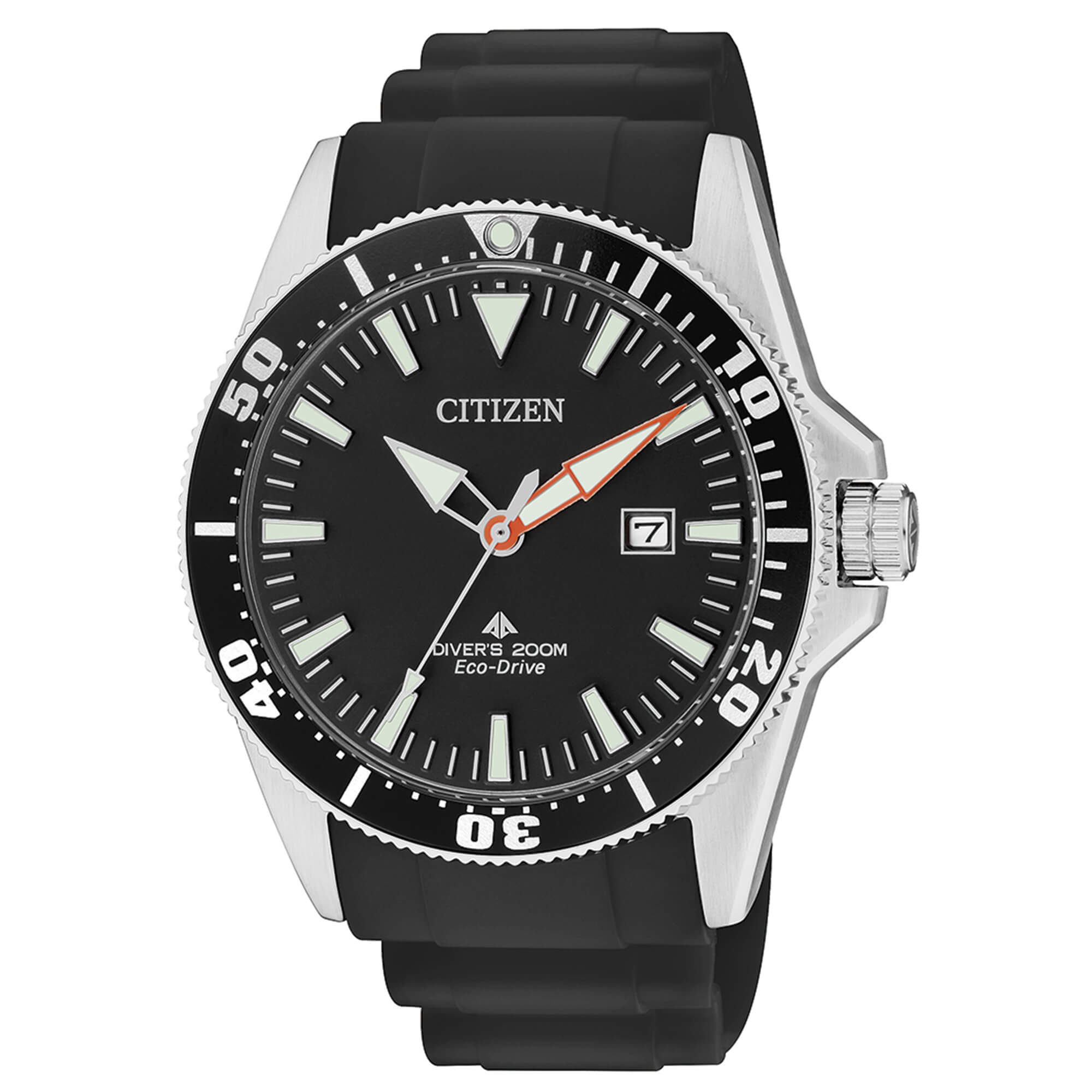 Orologio Uomo Citizen Eco-Drive Promaster Acciaio Cinturino Gomma BN0100-42E