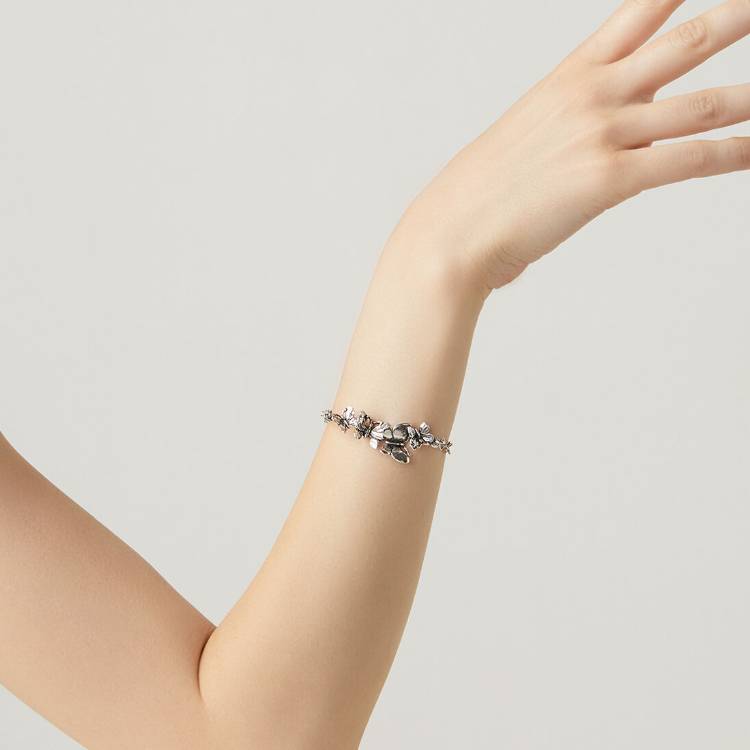 Bracciale Donna Giovanni Raspini Argento 925 Swing Farfalle 09547