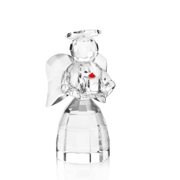 Scultura Ottaviani Cristallo Lucido Angelo Trasparente 800431