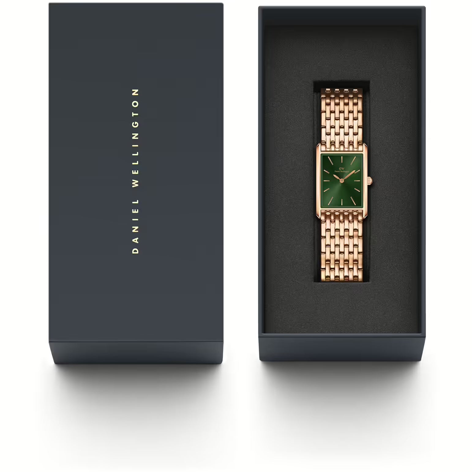 Orologio Donna Daniel Wellington Acciaio Rosè Quadro 32 x 22 mm DW00100704