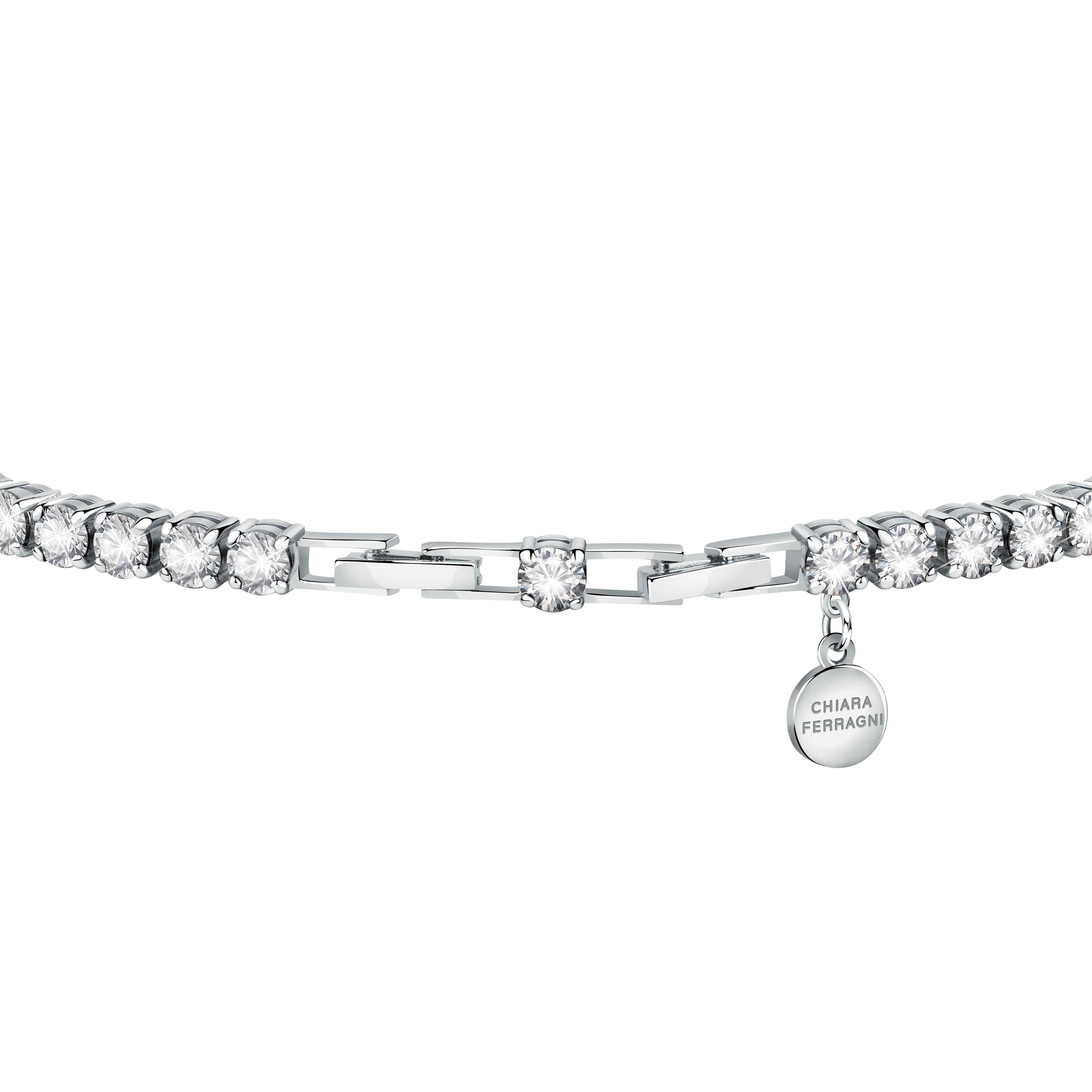 Bracciale Donna Chiara Ferragni Tennis Zirconi Bianchi