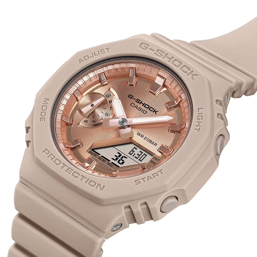 Orologio Donna Casio G-SHOCK Gomma Quarzo Rosa GMA-S2100MD-4AER