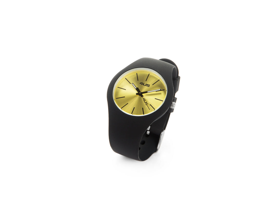 Orologio Uomo Ragazzo 4US Cesare Paciotti Gomma Nera T4RB447