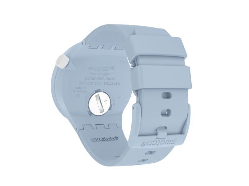 Orologio Uomo Swatch Big Bold Celeste Bioceramica SB03N100