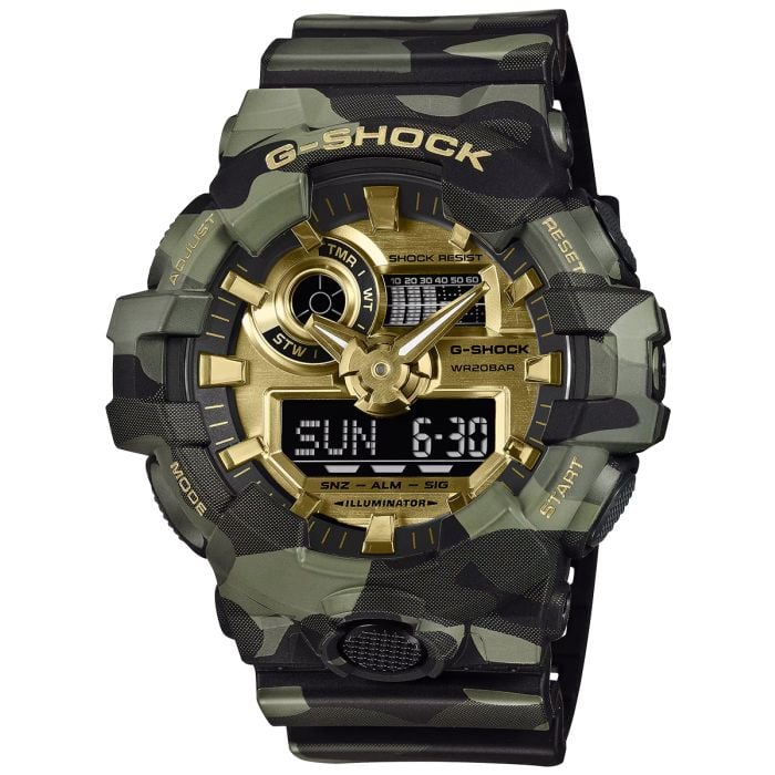 Orologio Uomo Casio G-SHOCK  DIGITALE ANALOGICO GA-700CMG-3AER