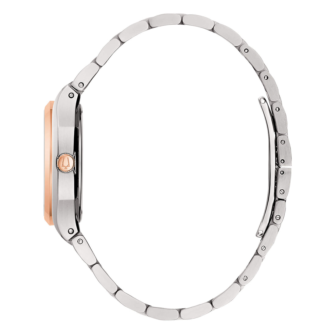 Orologio Donna Bulova Surveyor Lady Quarzo Madreperla Diamanti Acciaio 98P221