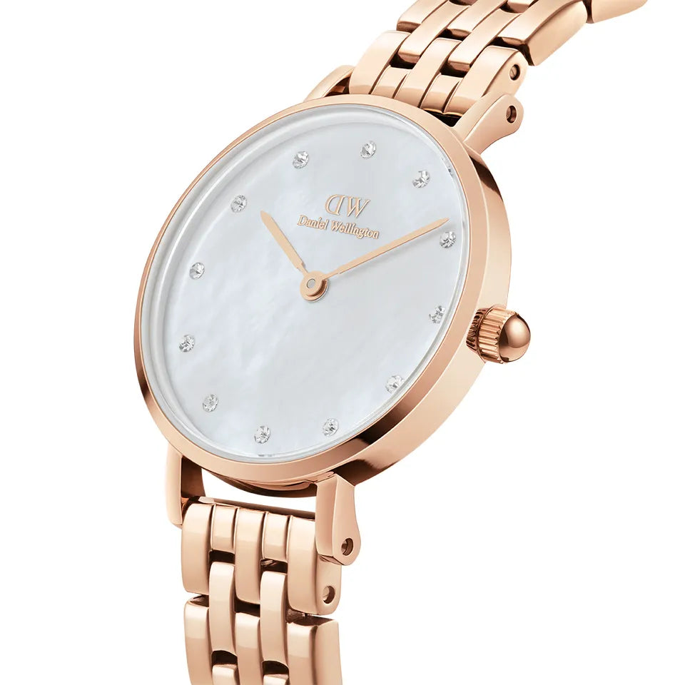 Orologio Donna Daniel Wellington Acciaio Rosè Madreperla Zirconi DW00100613