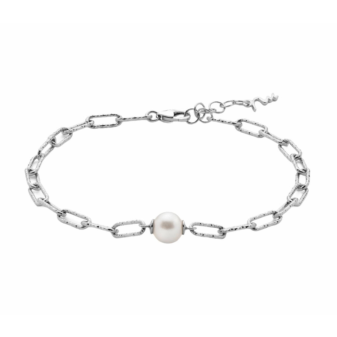 Bracciale Donna Miluna Argento 925 Bianco Perle Collezione Miss Italia PBR3140B