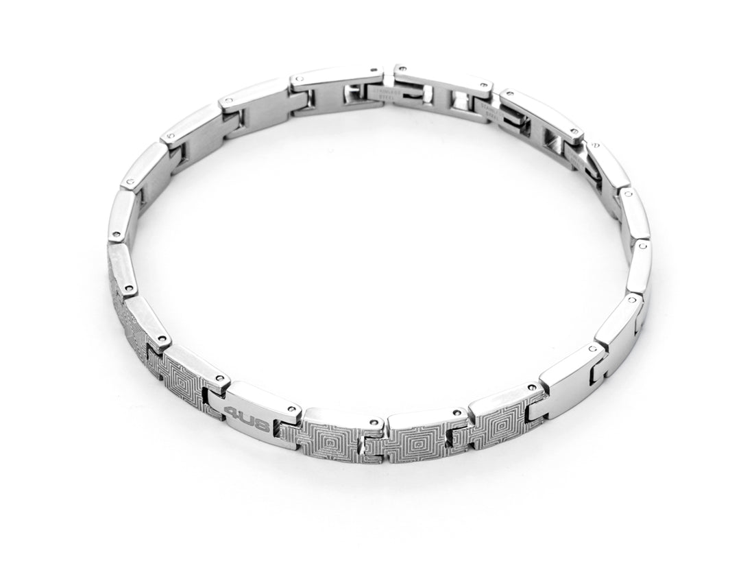 Bracciale Uomo 4US Cesare Paciotti Maglie Acciaio 4UBR5105