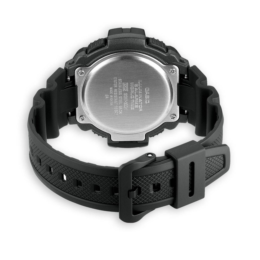 Orologio Uomo Gomma Casio Quarzo SGW-300H-1AVER Digital Nero Altimetro Barometro
