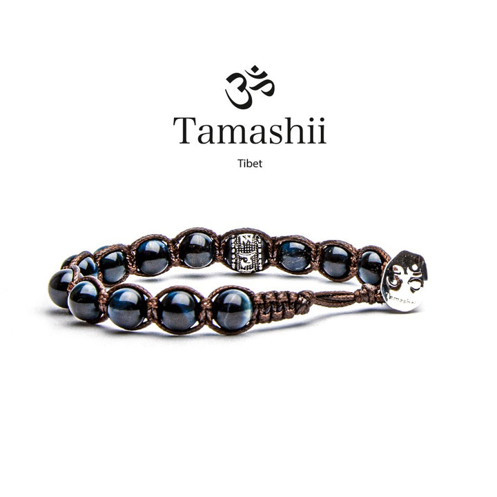 Bracciale Unisex Tamashii Ruota della Preghiera Occhio di Falco BHS1100-245